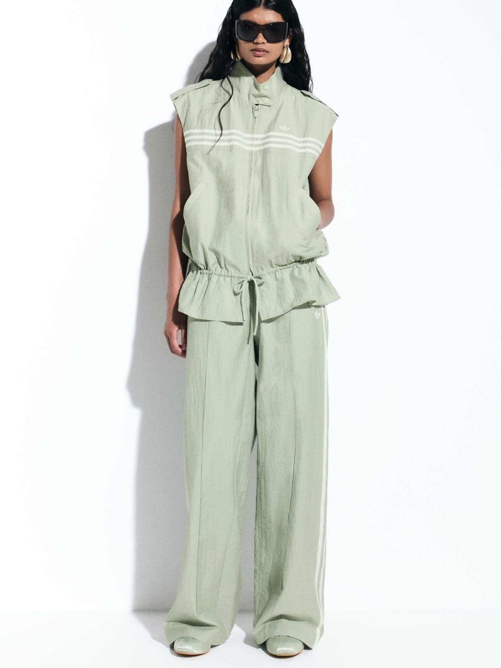 ASOS x adidas Originals Sage Green Track Set